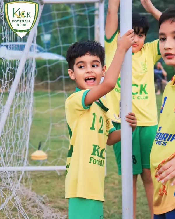 The pure joy of football. Our youngest players are all smiles, especially during a festive week like Diwali.