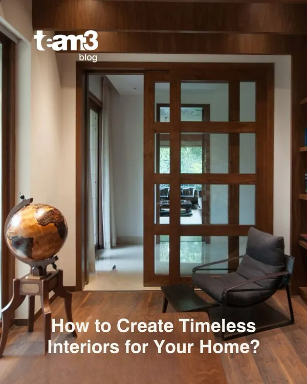How do you create timeless interiors? Our philosophy is to focus on authenticity and personal resonance rather than fleeting trends. This home office, with its rich wood and classic furniture, embodies this approach.