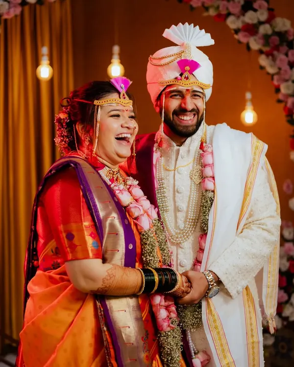 The purest laughter between Mrunal and Prachiti. My approach to wedding photography is to capture these genuine, unposed emotions that tell the real story of your day.