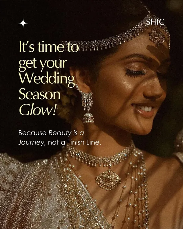 It's time to get your wedding season glow. I believe beauty is a journey, not a finish line, and my bridal rituals are designed to prepare your skin for a radiance that shines from within.