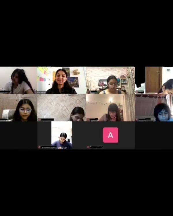 In a world of constant digital stimulation, these nine adolescents chose to slow down and connect with their inner worlds through poetry. This screenshot captures a moment of focused, mindful writing from one of my online youth workshops.