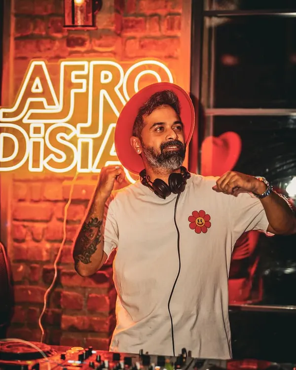 This is the Afrodisiac state of mind. I don't just play music; I build an entire atmosphere around Afro-Latin rhythms, creating a space where people connect and the energy is infectious.