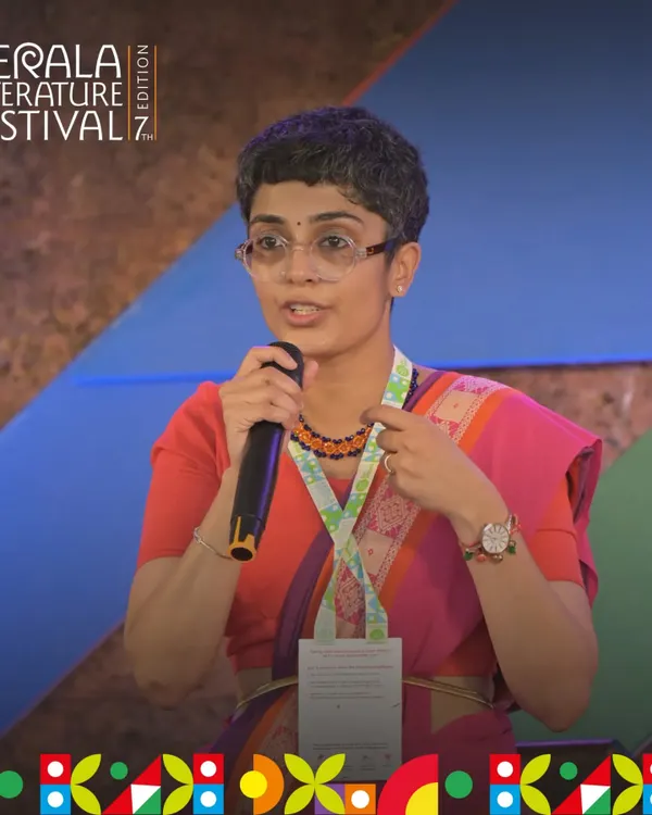 Speaking at the Kerala Literature Festival 2024. It was my first-ever speaking engagement at a lit fest, and the session on modern matchmaking was housefull. I love bridging the gap between technology, relationships, and literature.