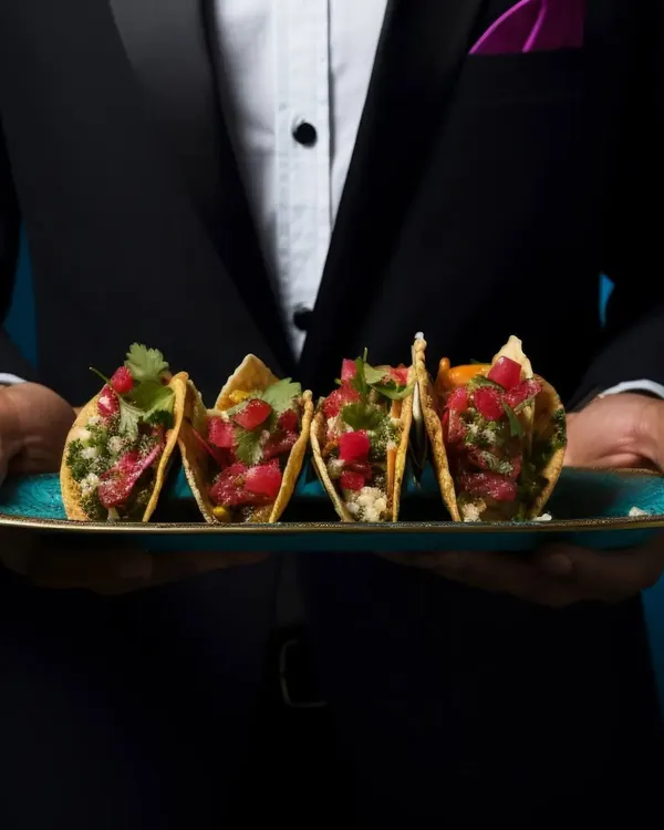 A glimpse of the seamless, professional service I bring to your event. My team ensures every detail is handled with elegance, allowing you to relax and enjoy the moment with your guests.