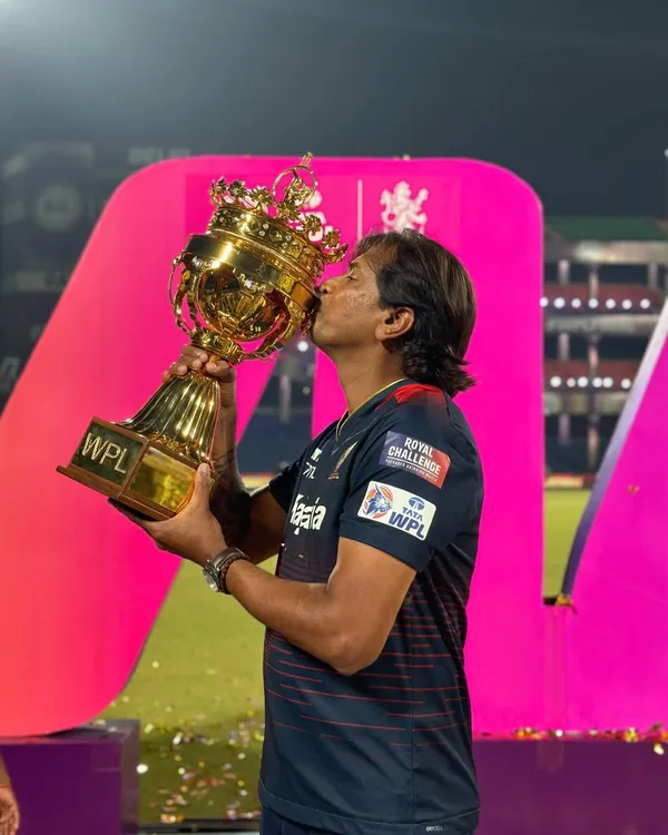 The moment we brought the cup home. As batting coach for Namma RCB, I am incredibly proud of the team for their performance in the WPL 2024 finals. This is what happens when passion and process come together.