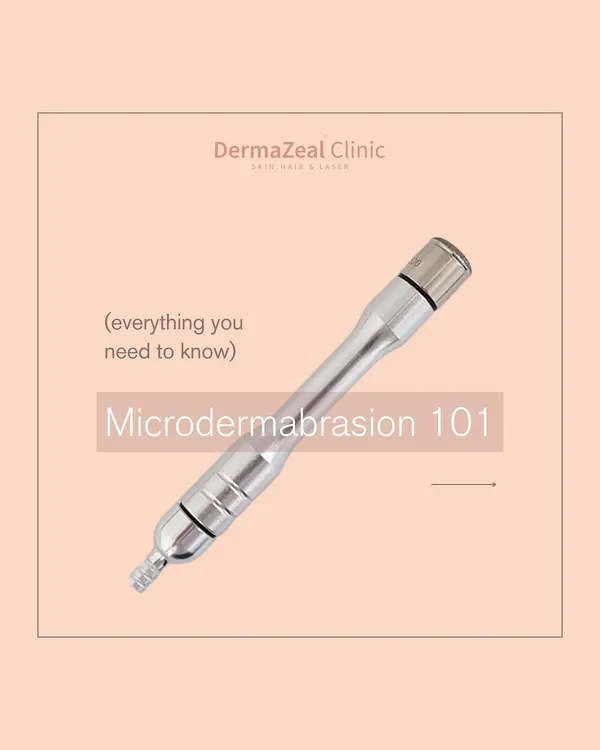 This is your guide to Microdermabrasion 101. It's a non-invasive procedure that exfoliates the top layer of skin, revealing a smoother, brighter complexion underneath.