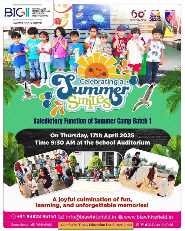 We celebrated the joyful culmination of our Summer Camp Batch 1 with a valedictory function, showcasing the fun, learning, and unforgettable memories our children made.