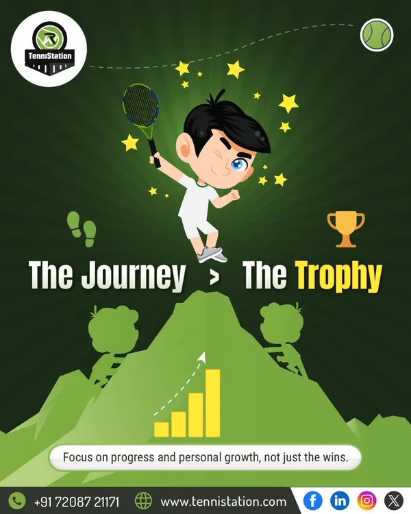The trophy is temporary, but the journey shapes you forever. We teach our players to focus on progress and personal growth, because the lessons learned in the grind are the ones that last a lifetime.
