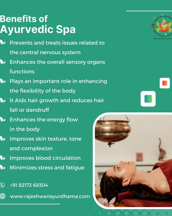 My Ayurvedic spa treatments offer a wide range of benefits, from improving skin texture and blood circulation to minimizing stress and fatigue. Each therapy is a holistic experience for the body and mind.