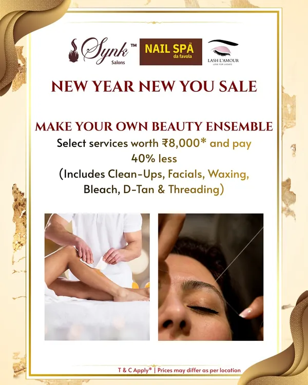 Create your own beauty ritual with my flexible packages. This offer combines essential grooming services like leg waxing and eyebrow threading, ensuring you leave feeling polished from head to toe.