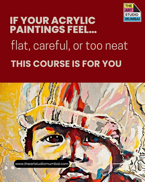If your acrylic paintings feel flat, careful, or too neat, this course is for you. I will teach you how to make your work more expressive and dynamic.
