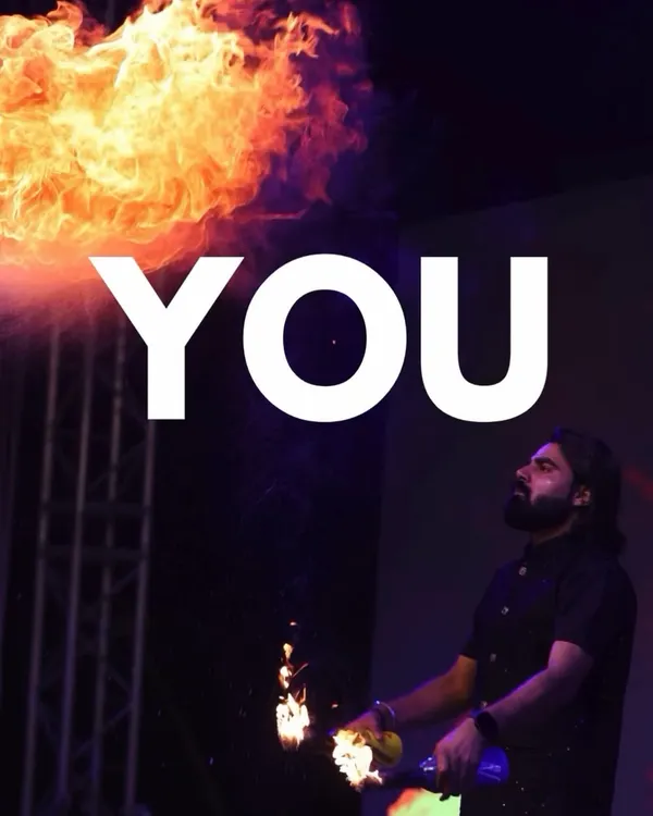 We don't just serve drinks; we bring the heat. Our fire performances are designed to add that unforgettable 'wow' factor to your celebration, making it literally lit.