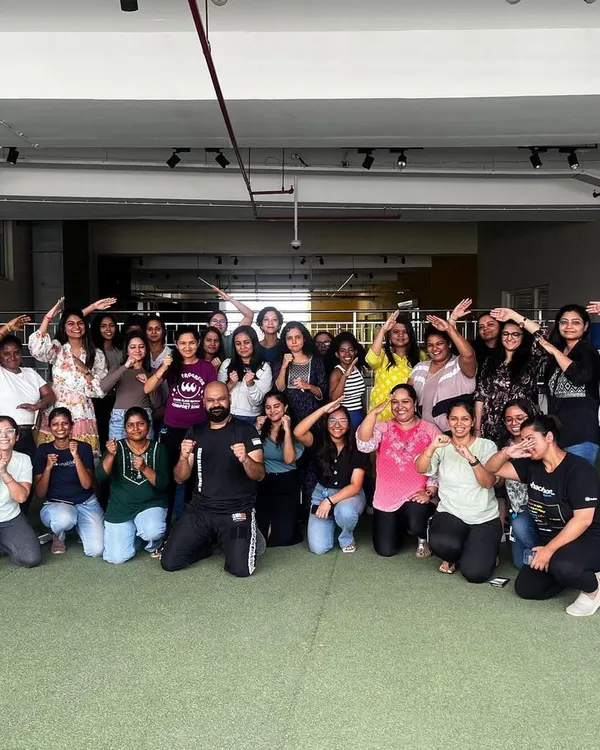 A great session with the team at the world's largest business social media platform. We conducted a women's self-defense workshop focused on practical skills for everyday safety.