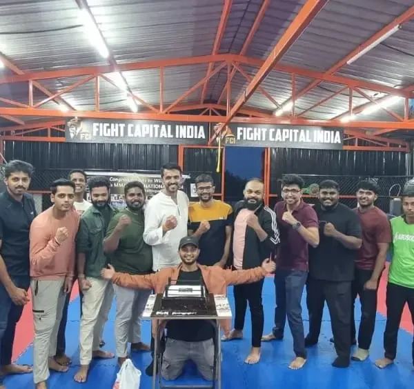 The whole team gathered to celebrate our 5th anniversary. This sense of unity and shared achievement is what makes our students, including kids in the Young Warriors Bootcamp, excited to come back for every session.