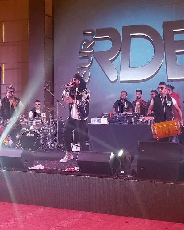 Sharing the stage with the legendary UK Bhangra group RDB for a private show. Performing with artists I admire is an incredible experience, and we brought the house down with our combined energy.