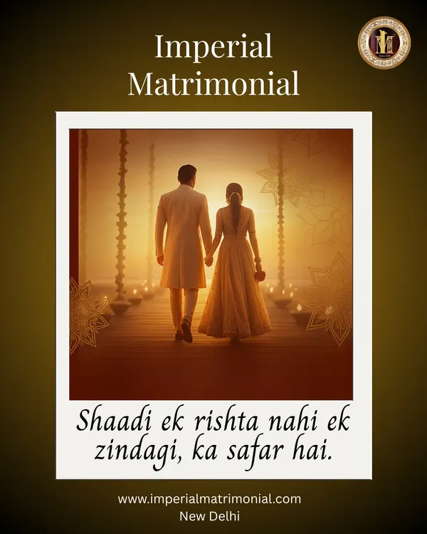 "Shaadi ek rishta nahi ek zindagi ka safar hai." This quote reflects our core belief that marriage is not just a relationship but a lifelong journey, and we are here to help you begin yours.