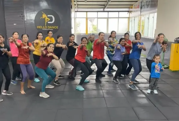 Sunday Funday with our Zumba batch! This class is for adults who want to get fit while having a blast. The energy is always amazing.