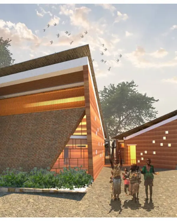 A design proposal for a primary and secondary school in Malawi, Africa, submitted for an architectural competition. The design uses locally inspired forms and materials to create a functional and uplifting learning environment.