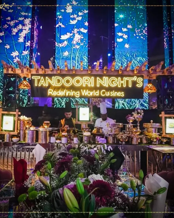 A glimpse into the world we create. Our branded live stations are designed not just to serve food, but to be a centerpiece of your event, promising an experience of elegance and interactive culinary theatre.
