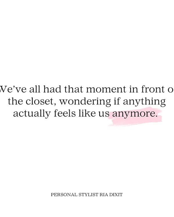 We've all had that moment in front of the closet, wondering if anything actually feels like us anymore. This is a common feeling, and it's often the first sign that it's time for a style evolution.