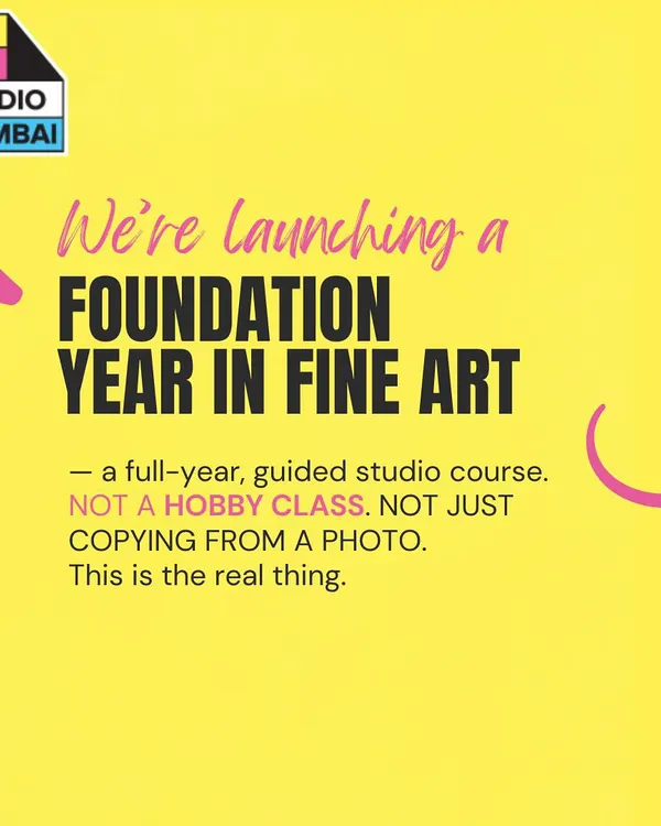 I am launching a Foundation Year in Fine Art. This is a full-year, guided studio course, not just a hobby class or copying from a photo. This is the real thing.
