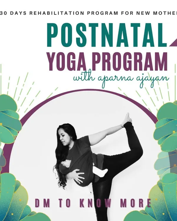 This is my 30-day rehabilitation program designed specifically for new mothers. It details the upcoming batch information, session frequency, and duration. The program is structured to fit into your new life, with recordings available if you miss a session.