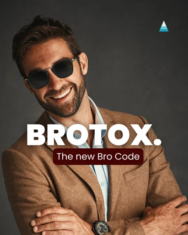 Taking care of your appearance is the new bro code. "Brotox," or Botox for men, is a smart, effective way to maintain a sharp, youthful look. It's not about looking different, it's about looking like the best version of yourself.