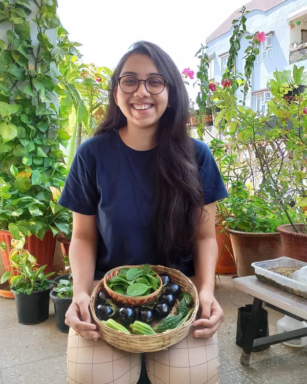 This is the feeling I want to help you experience. There's nothing quite like holding a basket of fresh, organic vegetables that you've grown yourself. From spinach and brinjals to beans and gourds, I'll show you how to grow a variety of sabzi right on your balcony or terrace.