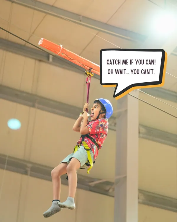 I love seeing the look of pure excitement on a child's face as they fly across our indoor zip-line. This is what it's all about: safe, supervised thrills that build confidence and create unforgettable memories.
