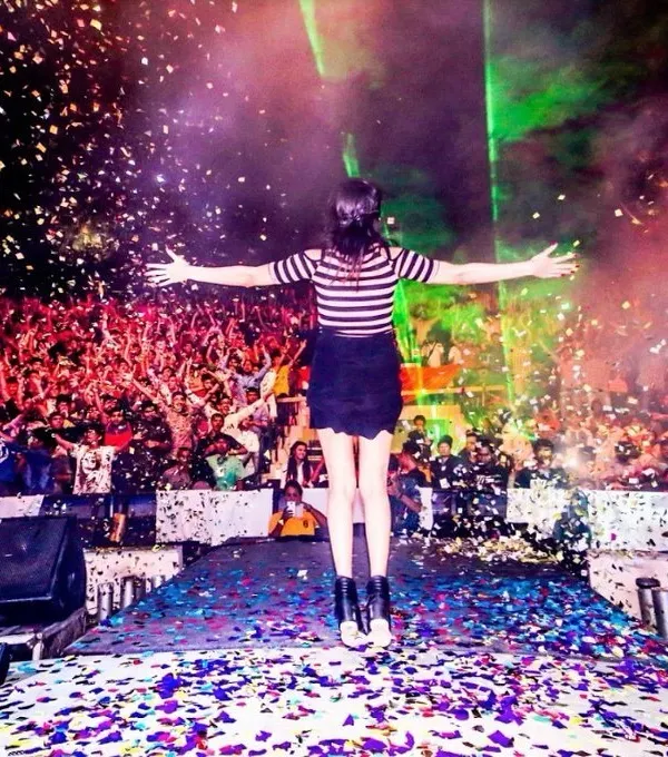 This is what pure joy looks like. Standing on stage, feeling the energy of thousands of people, and sharing a moment we'll never forget. This is why I live for the drop.