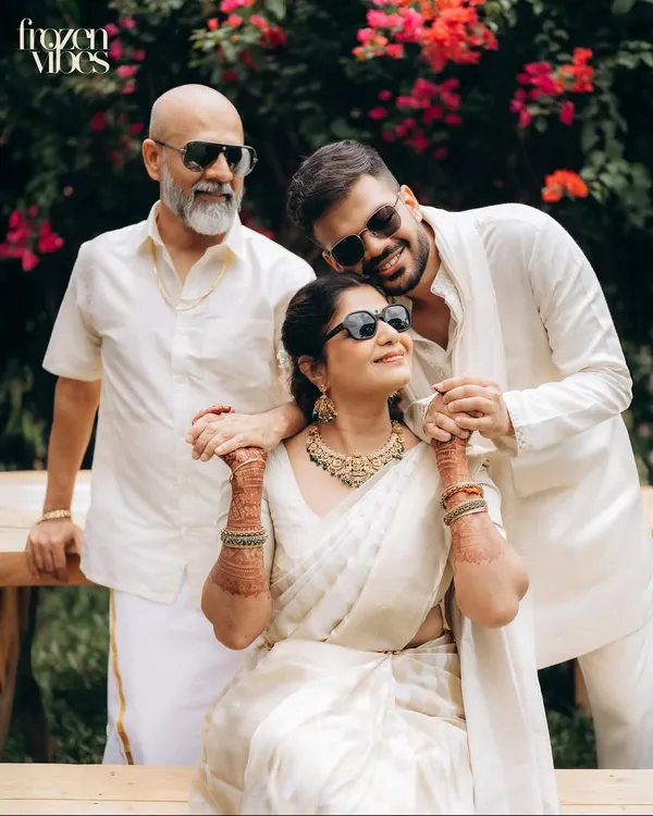 A beautiful, unposed moment between the groom and his parents. This is what candid photography is all about for me: capturing real love and connection.