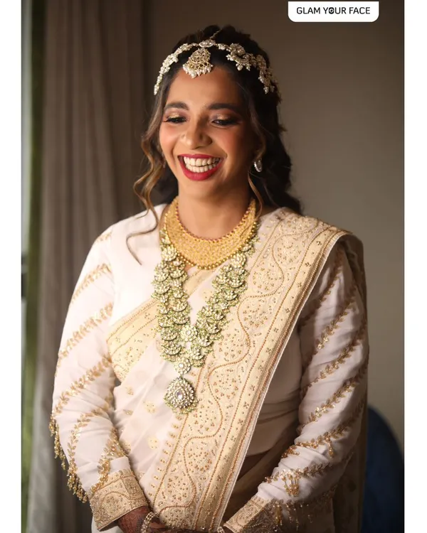 Seeing my brides happy and smiling is the best reward. I can't stop admiring how beautiful and graceful Sarah looks for her Nikah ceremony in this elegant and timeless makeover.