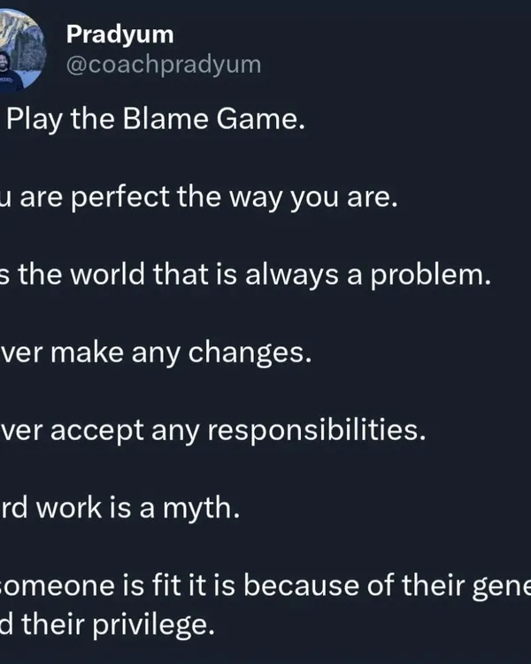 A sarcastic guide on how to stay unfit. If you want to ensure your health deteriorates, just play the blame game, increase your stress, and sit at home all day staring at a screen. This is my reverse-psychology take on the common habits that hold people back.
