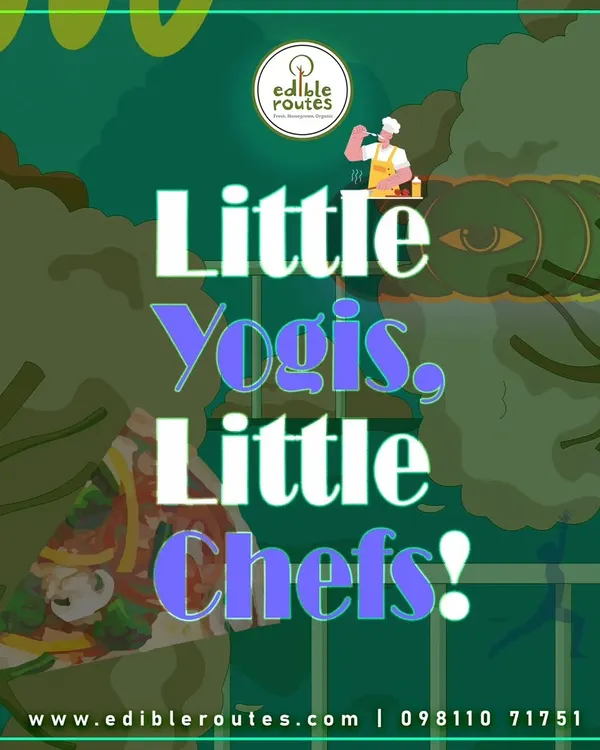 School's out, farm's in! Our "Little Yogis, Little Chefs" event is a unique experience combining the fun of yoga under the open sky with the deliciousness of making your own farm-to-table pizza.