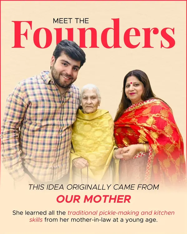 Meet the founders and the inspiration behind it all. The idea came from our mother, who learned traditional pickle-making skills from her mother-in-law, carrying the legacy of taste forward.