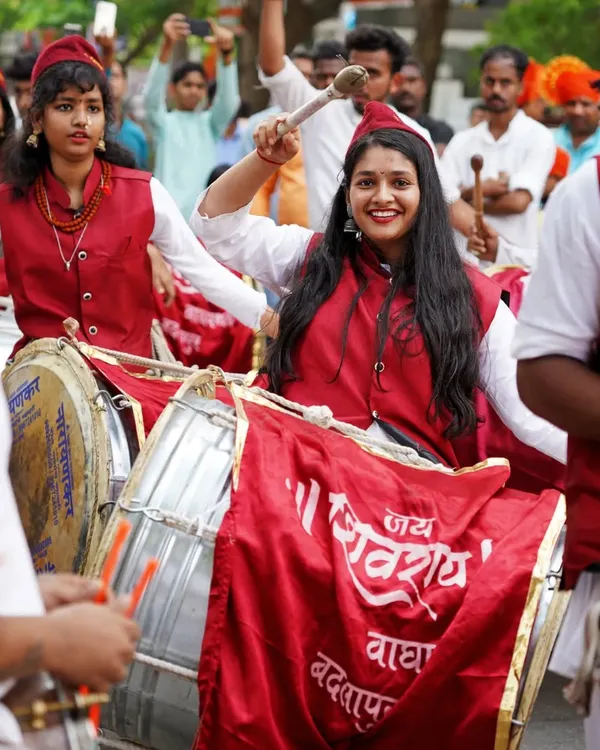 This is what pure energy looks like. I capture the powerful spirit of Nari Shakti during the Gudi Padwa Shobha Yatra in Thane, getting right into the action to document the dynamic dhol-tasha performances.