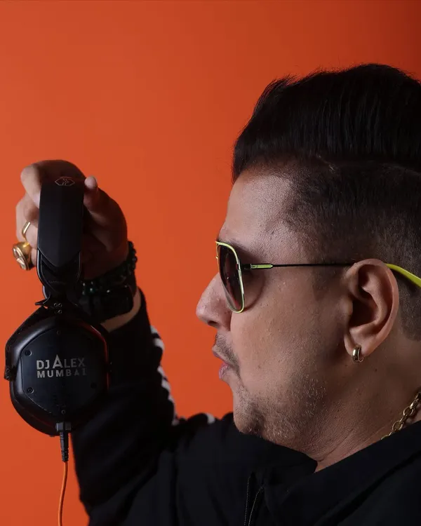 Who said DJs can't do modeling? A shot from a recent photoshoot. Feeling the vibe, both on and off the decks.