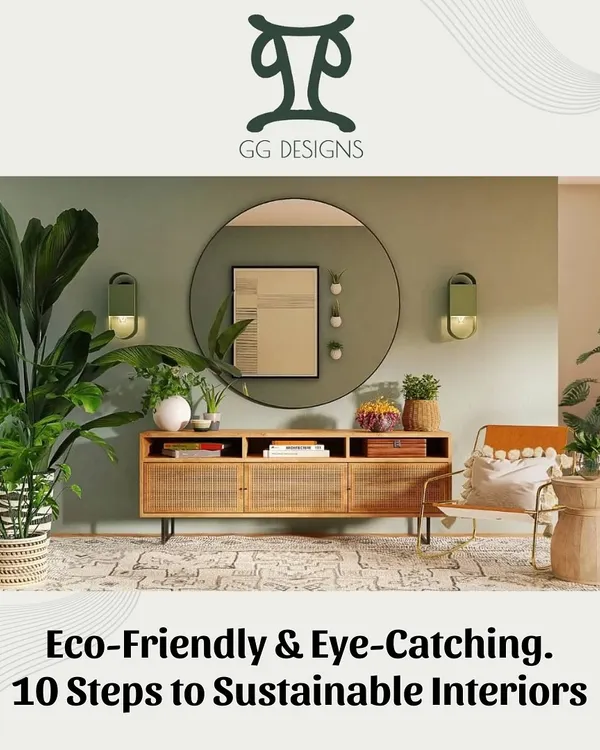 I believe true design success includes sustainability. Here are my 10 steps to creating sustainable interiors, from client collaboration and material selection to waste management and maximizing natural light.