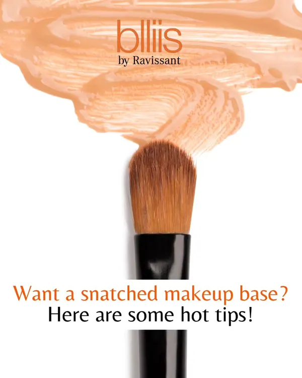 Want a snatched makeup base? We're sharing some of our top tips. This image introduces our guide to achieving a flawless canvas for any makeup look.