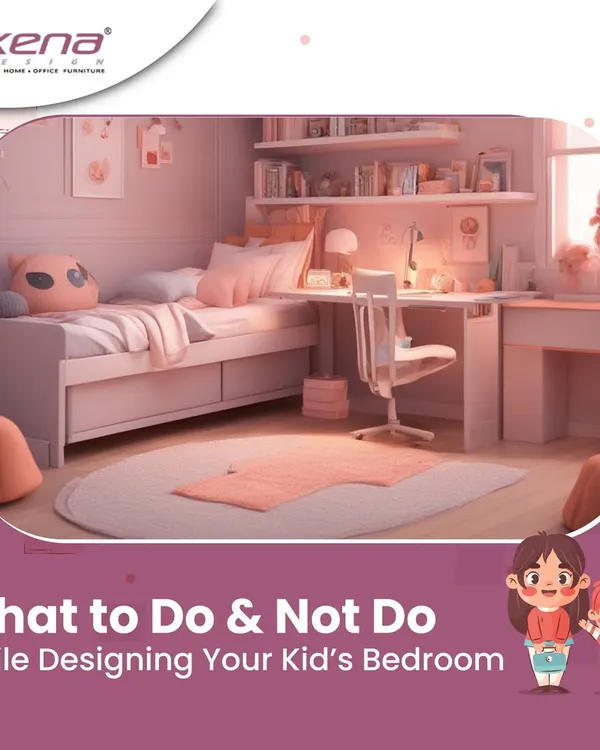 Here are some do's and don'ts for designing a kid's bedroom. It's important to create a space that is safe, functional, and reflects their personality and interests.