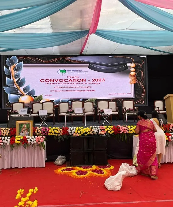A full stage and multi-screen LED setup for the 2023 Convocation at IIT Bombay. We managed the entire production, including seating, audio, and lighting for this prestigious seven-day event.