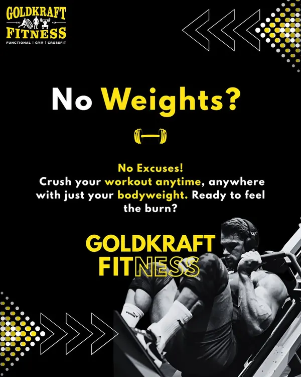 No weights? No excuses. You can crush a workout anytime, anywhere with just your bodyweight. This series shows you how to feel the burn without any equipment.