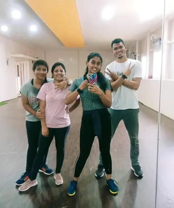All smiles after a great Zumba session. This is what it's all about: working hard and having fun with a great group of people.