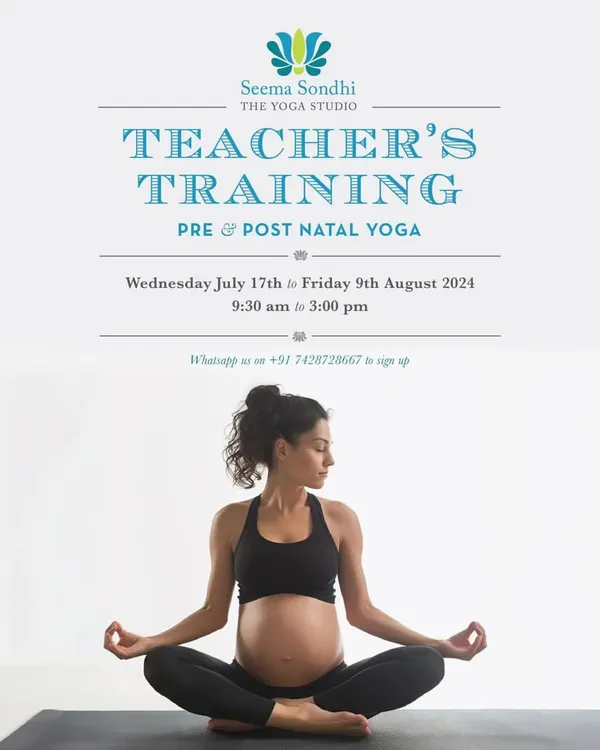 Join me for my upcoming 100-hour Pre and Postnatal Yoga Teacher's Training. This intensive course is for yoga teachers who want to guide students through this special time of life.