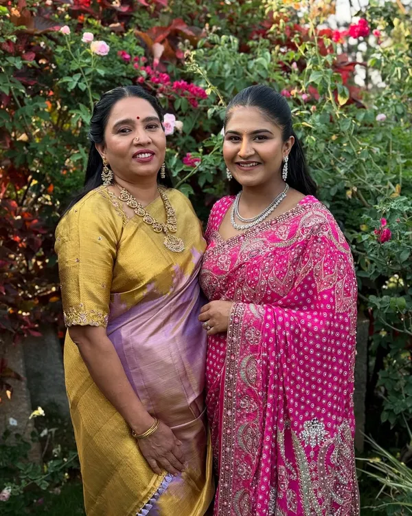 A beautiful golden hour picture of a mother-daughter duo I had the pleasure of getting ready. I created coordinated looks that suited their individual styles and personalities.