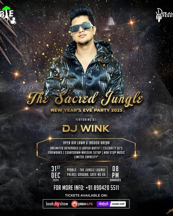 I am the DJ for Bangalore's biggest nights, including this massive New Year's Eve party at Pebble. Booking me means you're getting a DJ trusted to handle the most important celebrations of the year.