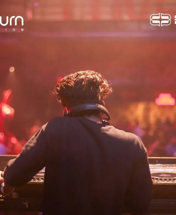A view from my console at Sunburn Union, Bengaluru. Seeing a sea of people react to the music is why I do this. It's my job to command this energy from the first beat to the last.