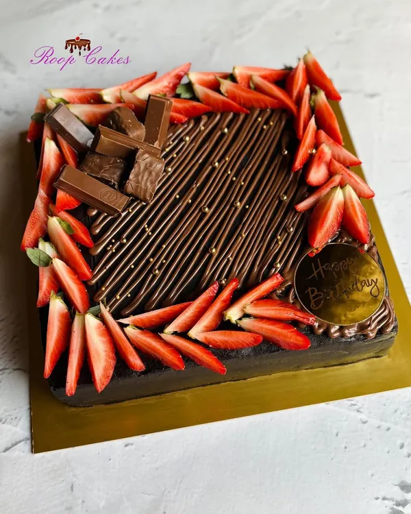 Indulge in the perfect blend of rich chocolate, creamy Nutella, and sweet strawberries. A slice of heaven in every bite.