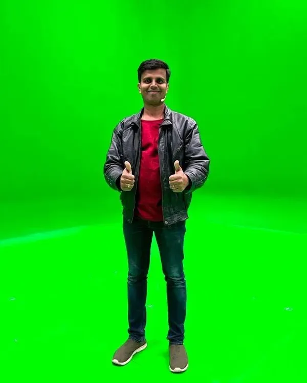 Behind the scenes at the Byju's studio, getting ready to go live. We were super excited to partner with them for a masterclass on how to design and build your own robot.