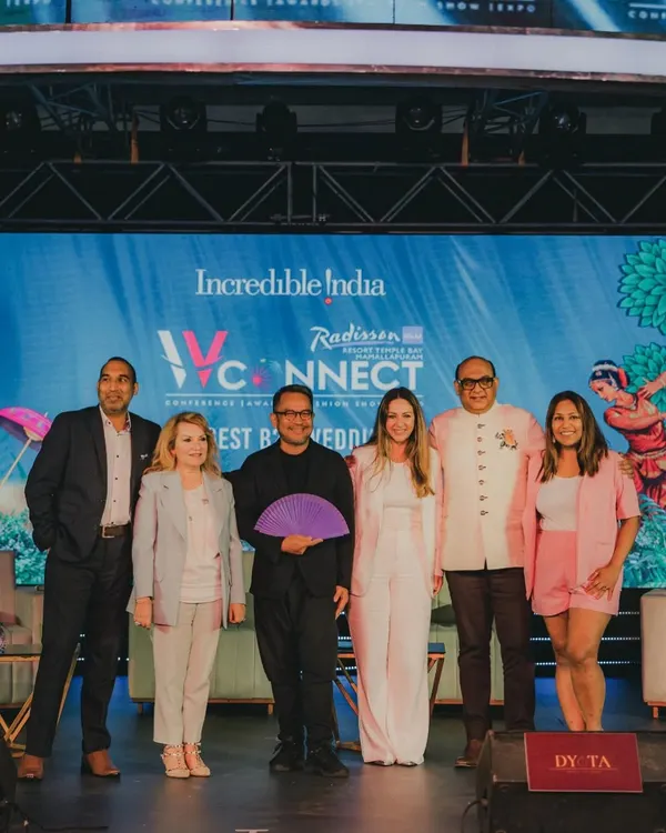 On stage at the WV Connect conference, discussing the business of building a brand in the events industry. It's a privilege to share my journey and insights with fellow professionals.